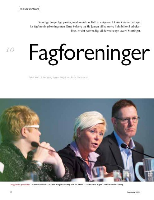 Last ned Finansfokus 08/11 som PDF - Finansforbundet