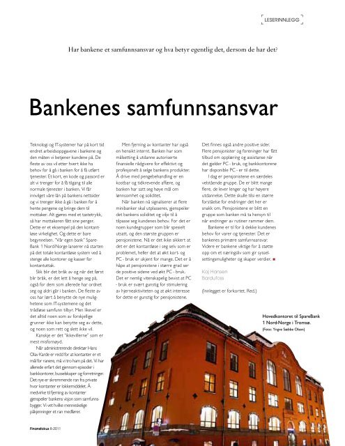 Last ned Finansfokus 08/11 som PDF - Finansforbundet