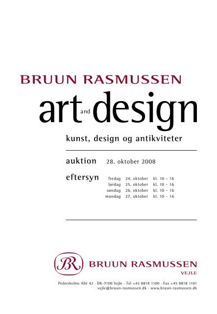 AUCTION 116 - Bruun Rasmussen