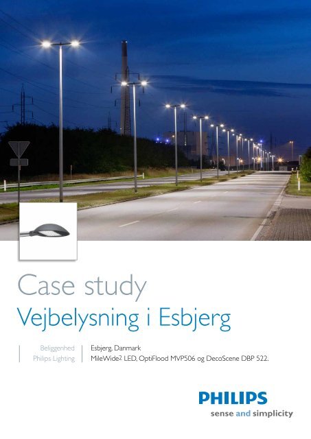 LED-belysning i Esbjerg - Philips