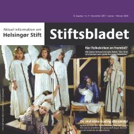 Helsingør Stift Stiftsbladet - helsingoerstift.dk
