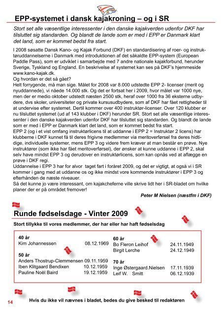 SR-BLADET - Skovshoved Roklub