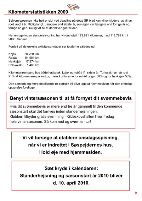 SR-BLADET - Skovshoved Roklub