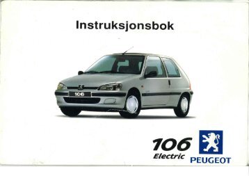 PEUGEOT 106 Electric - Enviro Bil Nesbru AS