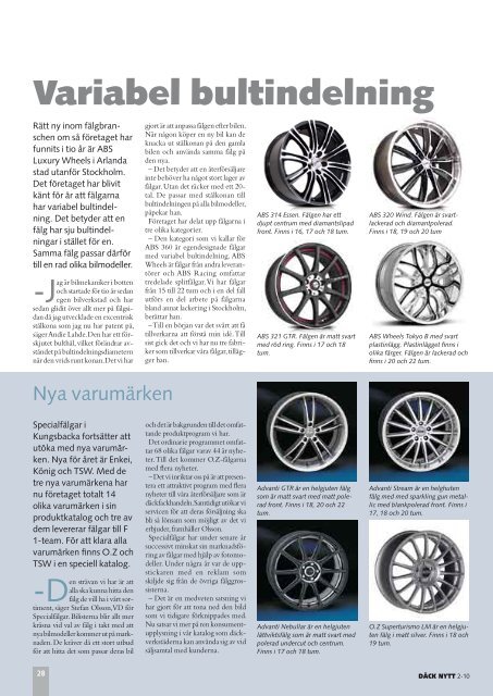 Däck Nytt 2/10