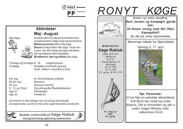 Ronyt nr. 3 Maj-Juni - Køge Roklub