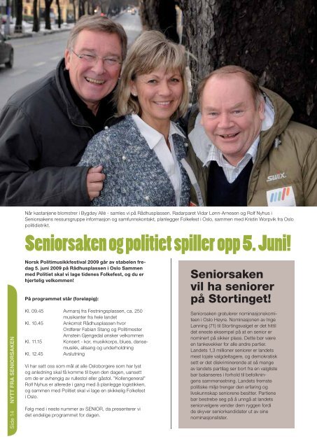 Seniorsaken tar SATS!