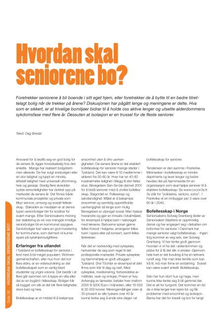 Seniorsaken tar SATS!