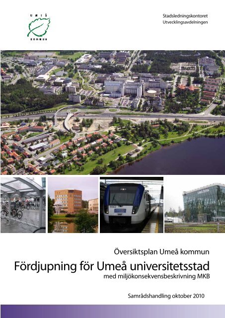 Fördjupning för Umeå universitetsstad