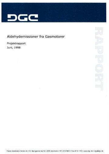 Download publikationen - Dansk Gasteknisk Center