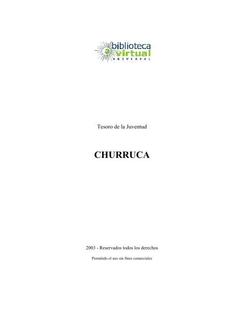 CHURRUCA - Biblioteca Virtual Universal