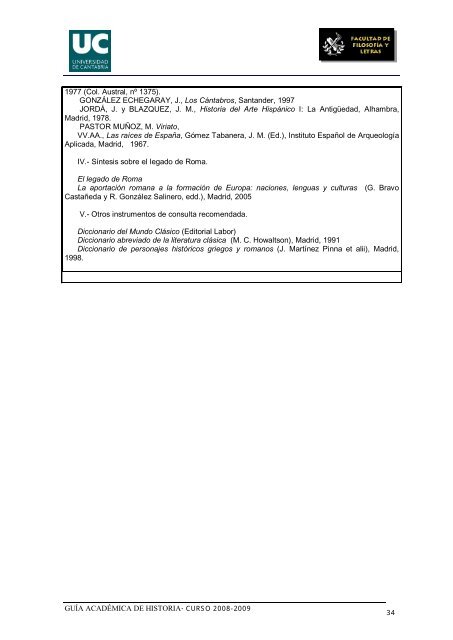 Titulación: Licenciatura en Historia Plan: 1999 - Universidad de ...