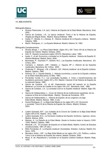 Titulación: Licenciatura en Historia Plan: 1999 - Universidad de ...