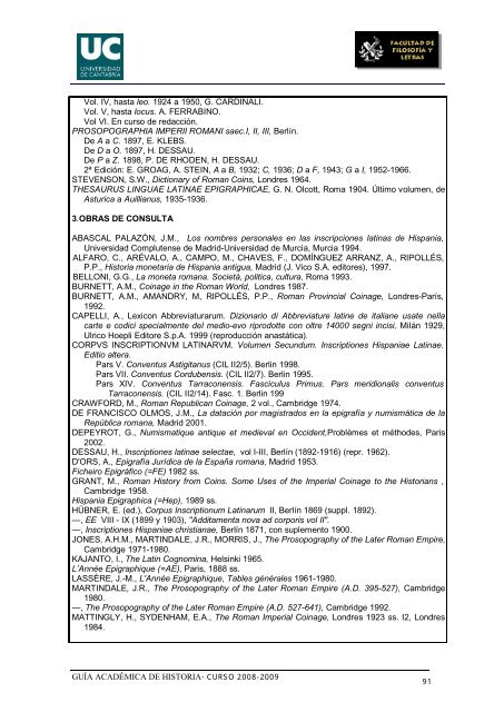 Titulación: Licenciatura en Historia Plan: 1999 - Universidad de ...