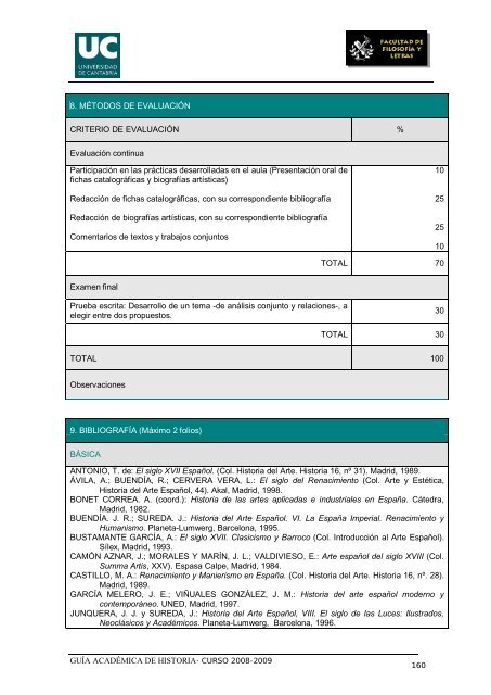 Titulación: Licenciatura en Historia Plan: 1999 - Universidad de ...