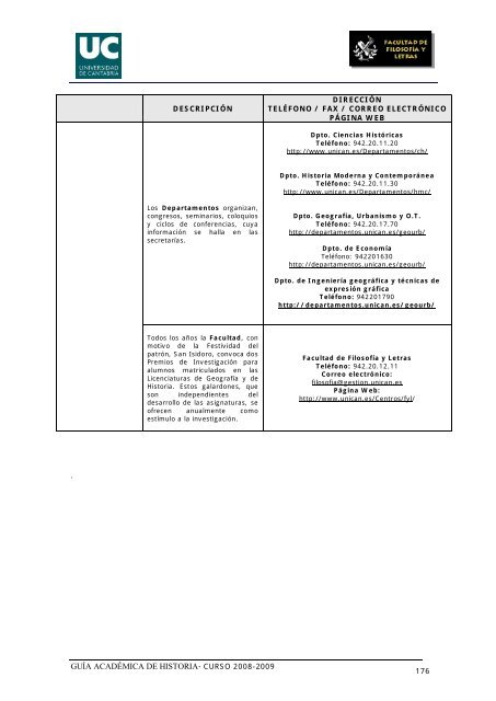 Titulación: Licenciatura en Historia Plan: 1999 - Universidad de ...