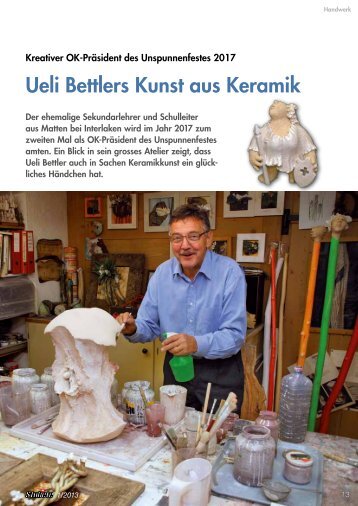 “Stubete” Ausgabe Februar / März 2013 - Ueli Bettler