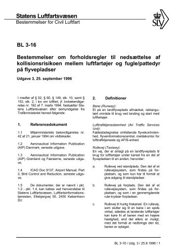 BL 3-16, 4. udgave af 31. januar 2005