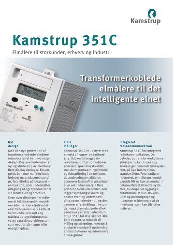 Leaflet - Kamstrup A/S