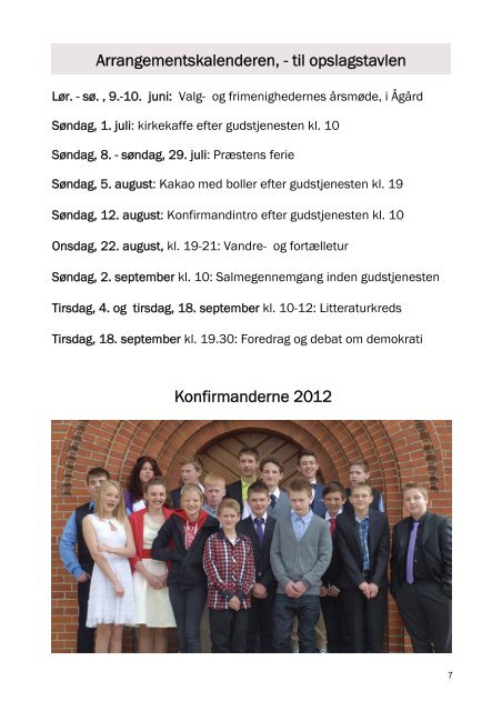 Juni 2012 - Vallekilde Valgmenighed