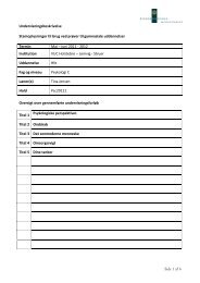 Side 1 af 6 Undervisningsbeskrivelse Stamoplysninger til brug ved ...