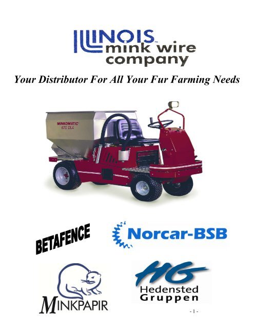 Your Distributor For All Your Fur Farming Needs - Illinois Mink Wire ...