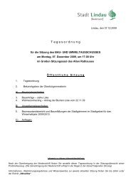 MUSTER Tagesordnung Internet - Lindau