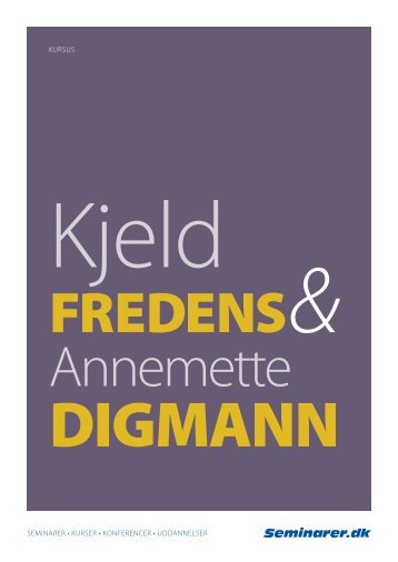 Fredens & Digmann - Seminarer