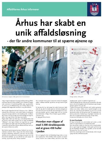 Århus har skabt en unik affaldsløsning - Aarhus.dk