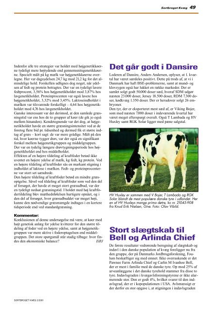 2/2001 - Dansk Holstein