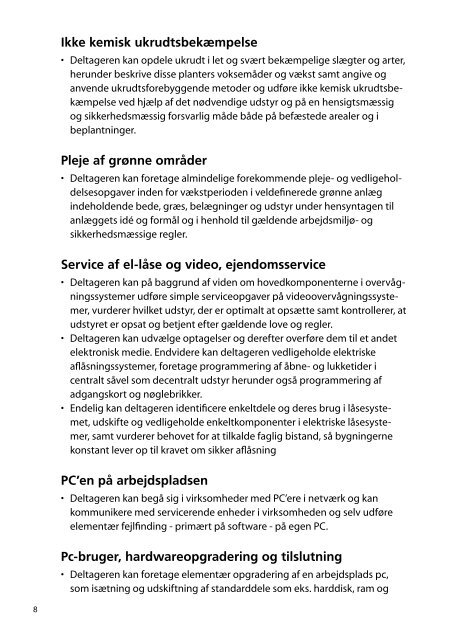 Ejendomsservice, pedel- og serviceområdet - Uddannelsesnyt
