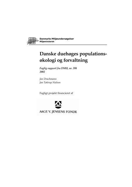 Danske duehøges populations- økologi og forvaltning