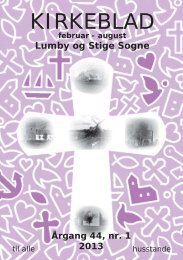 nyeste kirkeblad - Lumby sogn