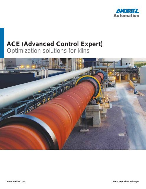 ACE (Advanced Control Expert) Optimization solutions for ... - Andritz