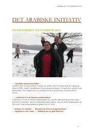 December 2010 - Det Arabiske Initiativ