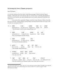 On turning sixty from a Tlapanec perspective