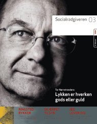 Socialrådgiveren nr. 3-2008 - Dansk Socialrådgiverforening