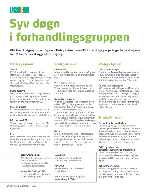 Socialrådgiveren nr. 3-2008 - Dansk Socialrådgiverforening