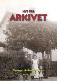 Nyt Fra Arkivet nr. 40 - Glostrup Bibliotek