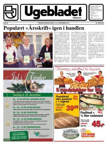 Populært »Årsskrift« igen i handlen - Ugebladet for Tinglev
