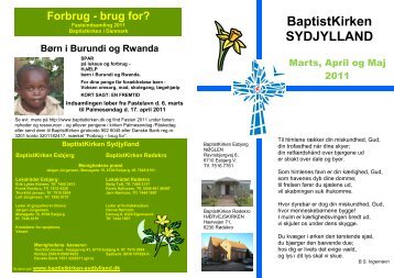 Forbrug - brug for? - BaptistKirken Sydjylland