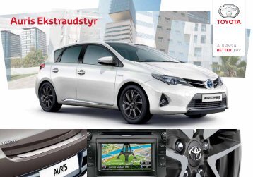 Auris udstyr - Via Biler