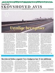 Usynlige bevægelser - Skovshoved Kirke