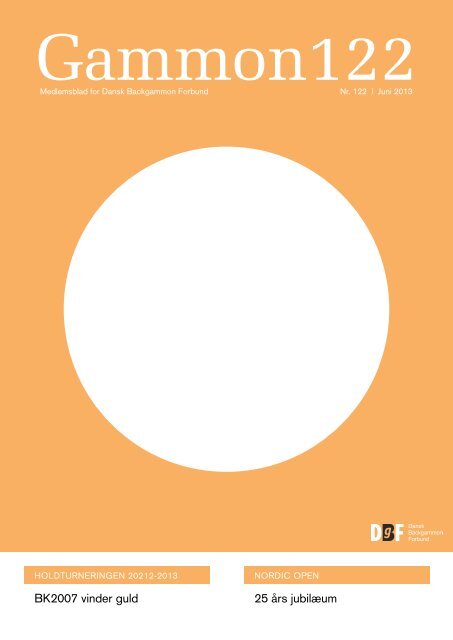 Nordic Open 2013 - Dansk Backgammon Forbund