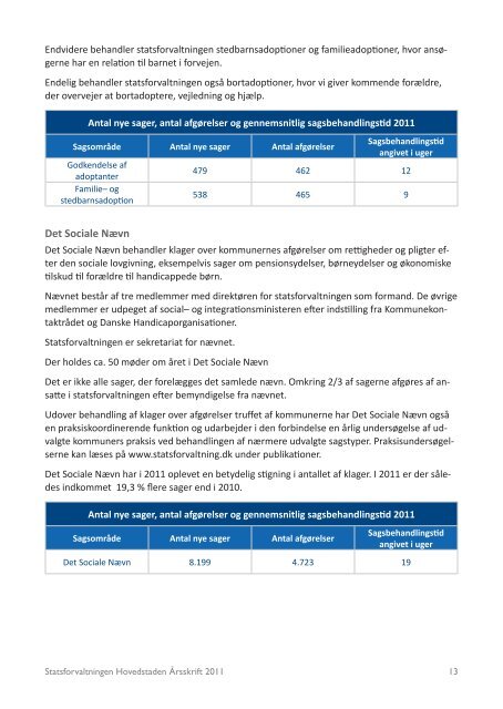 Indholdsfortegnelse - Statsforvaltningen