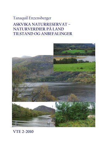 Askvika naturreservat - Naturverdier på land - tilstand ... - Miljøstatus
