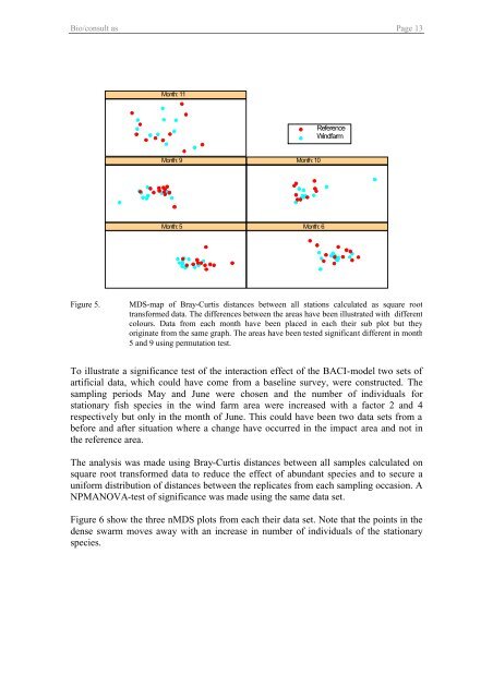 Baseline study Fish, fry and commercial fishery Nysted Offshore ...