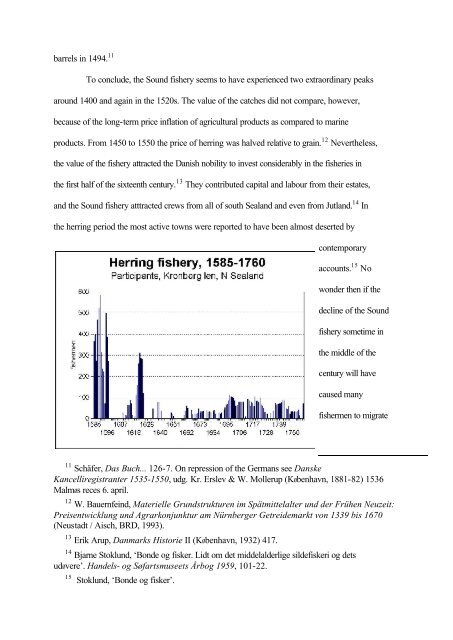 The Danish fisheries c.1450-1800. Medieval and early modern ...