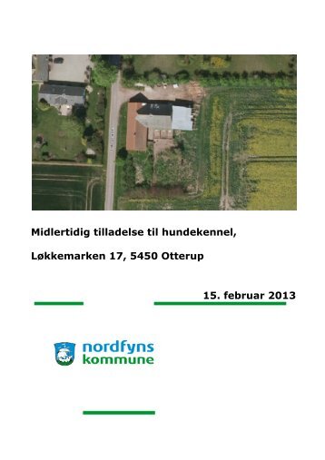 Tilladelse til hundekennel - Nordfyns Kommune
