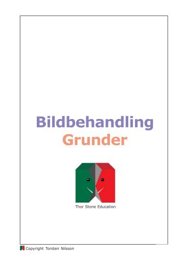 Bildbehandling Grunder